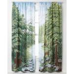 72-Inch X 84-Inch, Woodland Crossing...